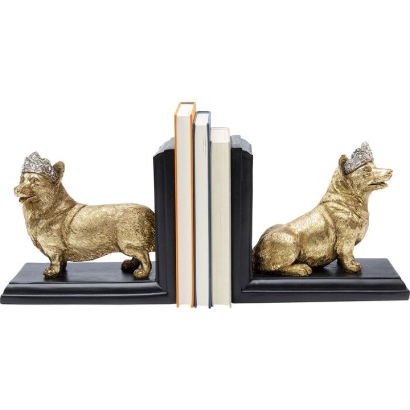 Bookend Royal Standing Corgi (2/Set)